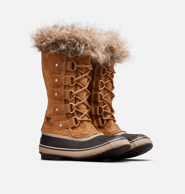 Womens Snow Boots Brown/Black - Sorel Joan of Arctic™ Low - 825764-JIO